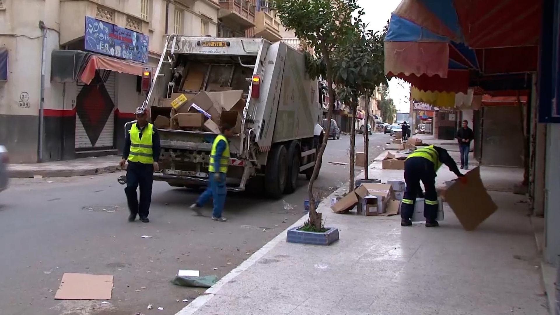 عملية جمع النفايات ECOSET